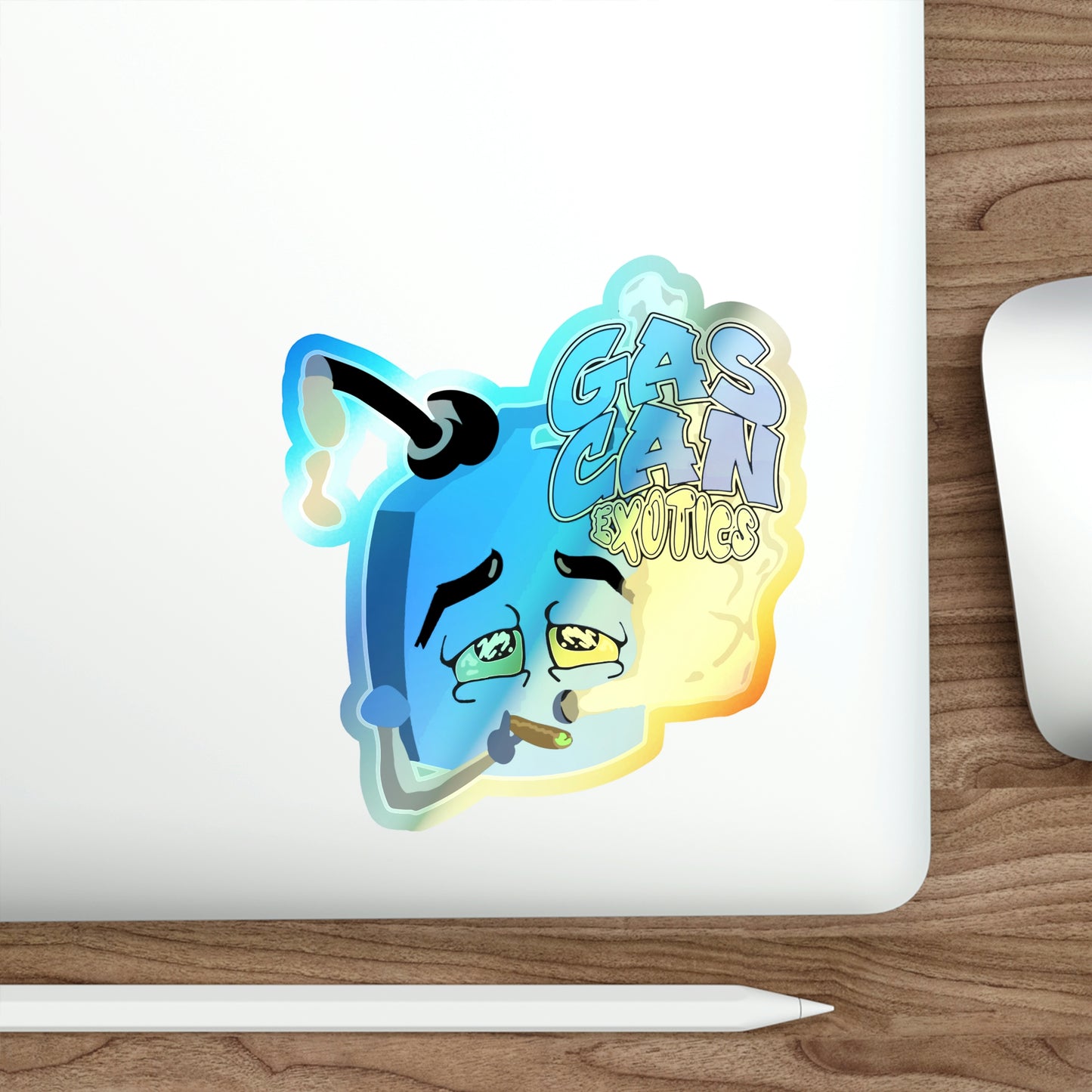 Holographic GCE Die-cut Sticcer