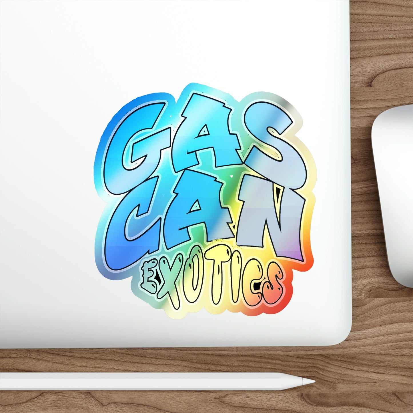 Holographic GCE Die-cut Sticcer