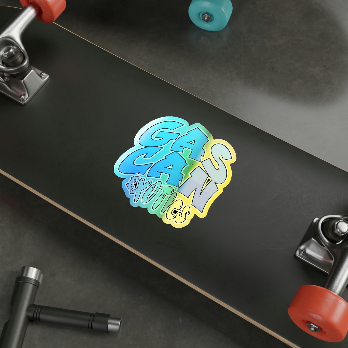 Holographic GCE Die-cut Sticcer