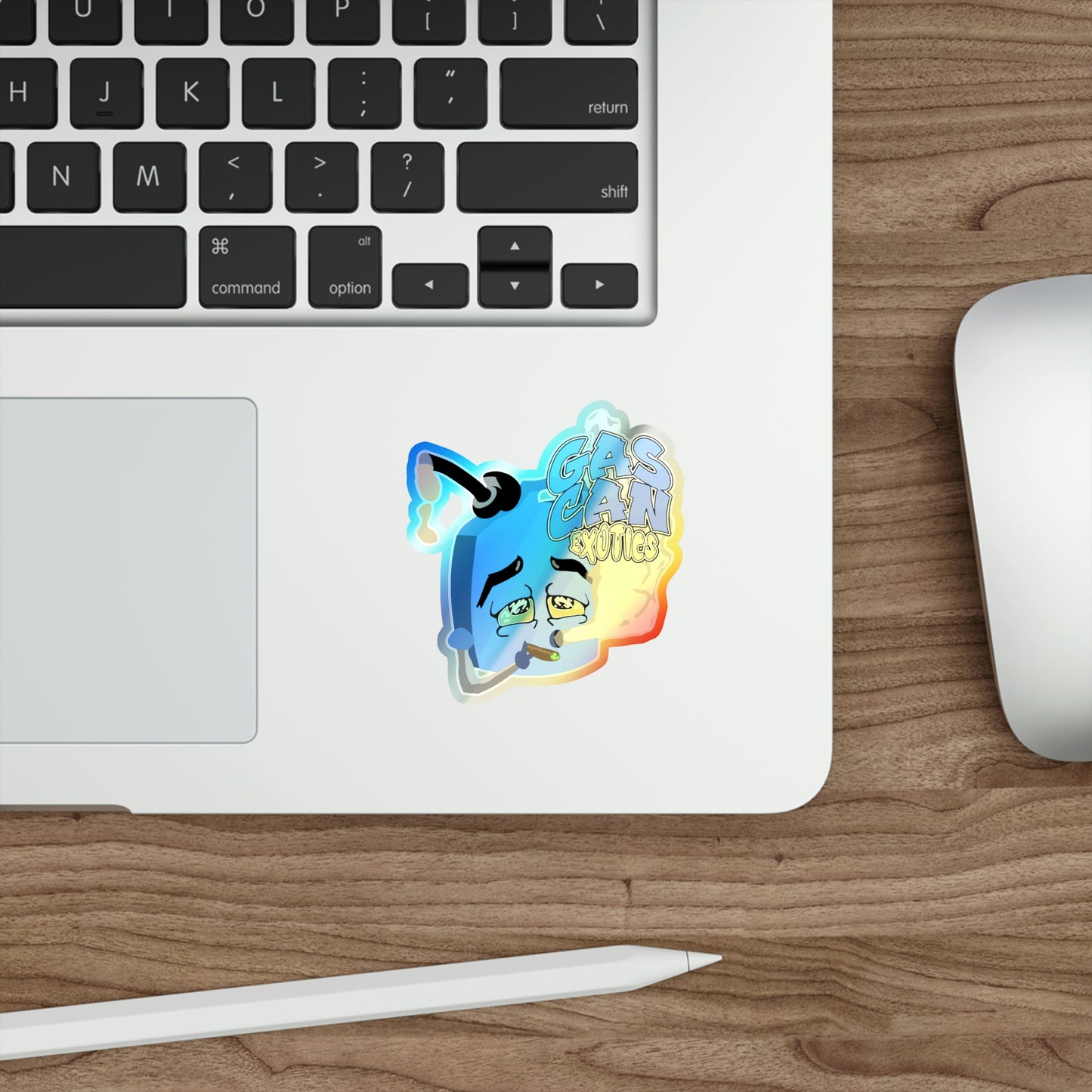 Holographic GCE Die-cut Sticcer