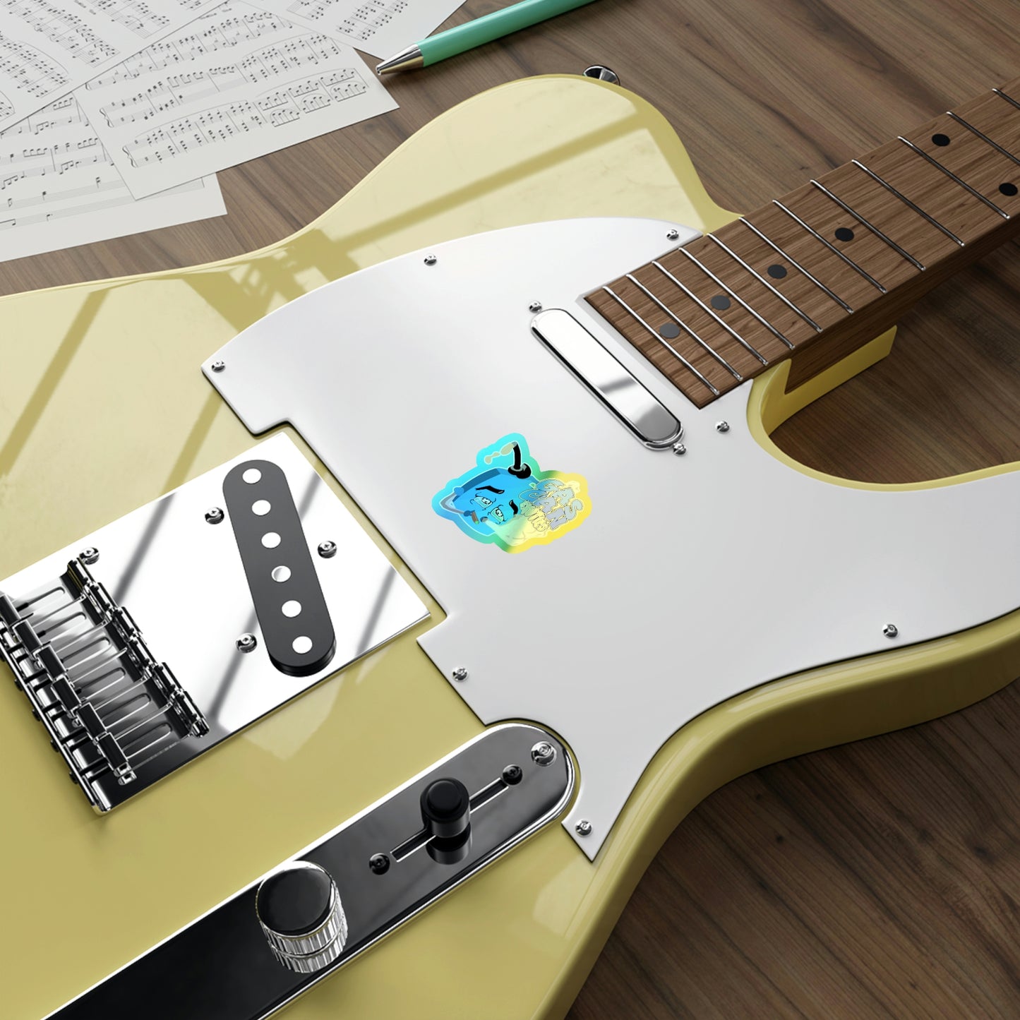 Holographic GCE Die-cut Sticcer