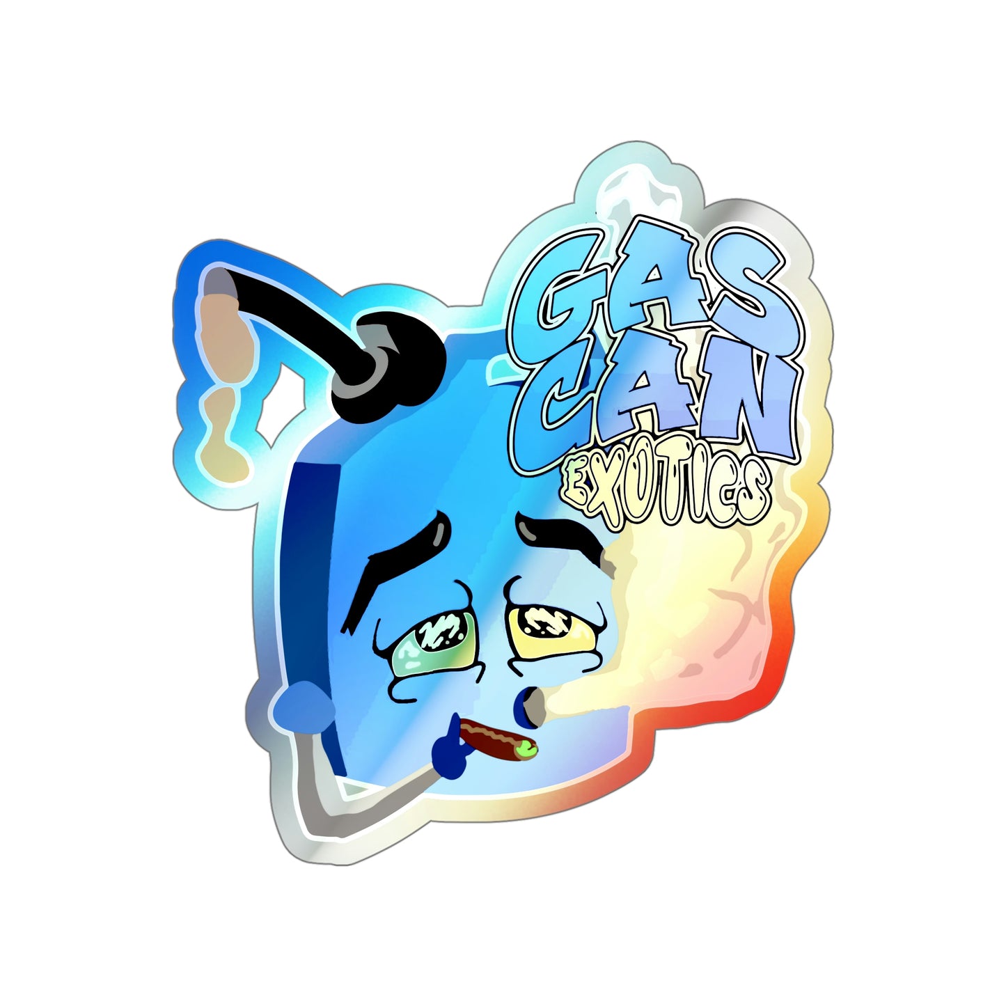 Holographic GCE Die-cut Sticcer