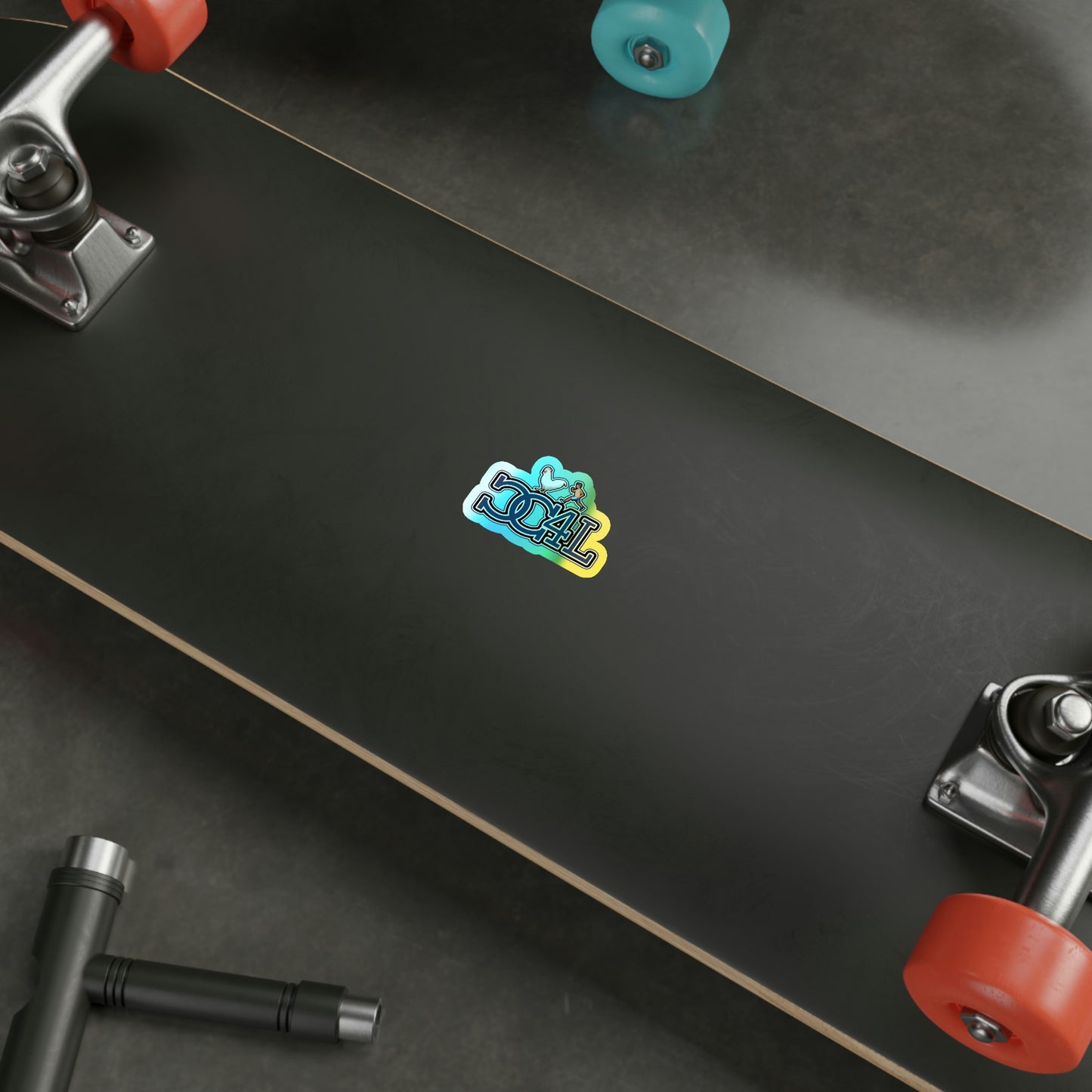 Holographic CC4L Die-cut Sticcers
