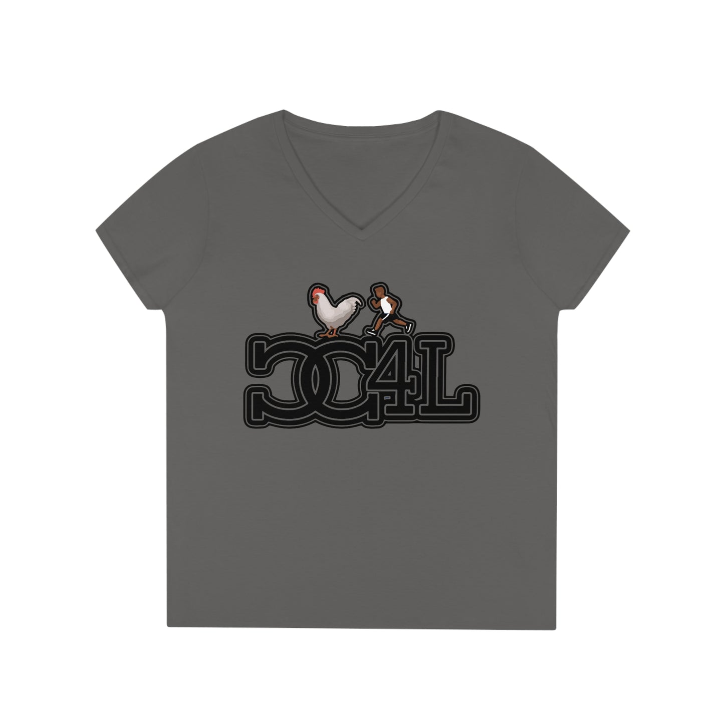 Ladies' CC4L V-Neck T-Shirt