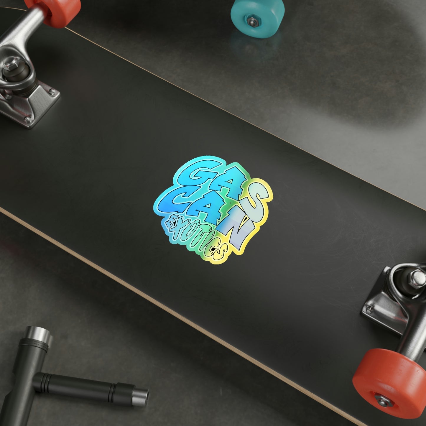 Holographic GCE Die-cut Sticcer