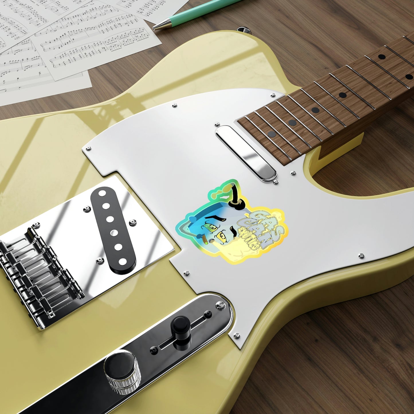 Holographic GCE Die-cut Sticcer