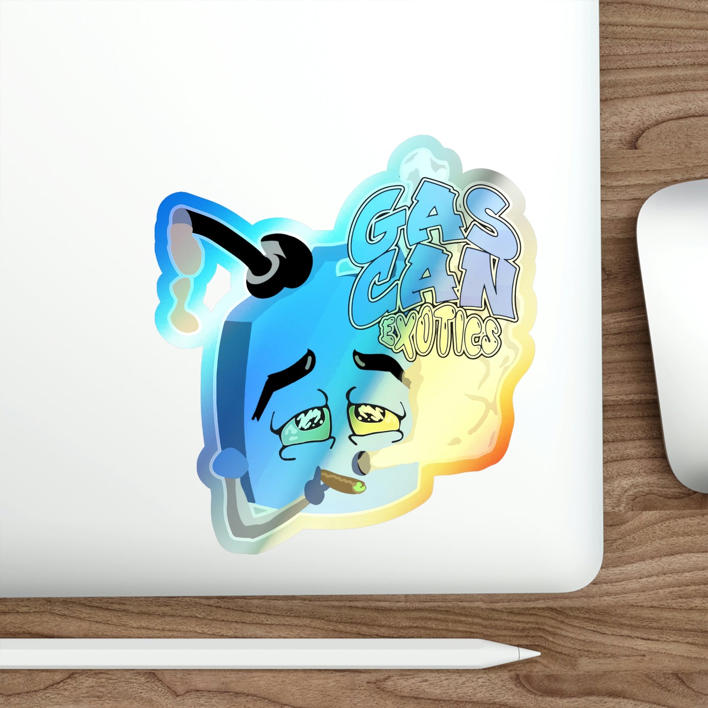 Holographic GCE Die-cut Sticcer