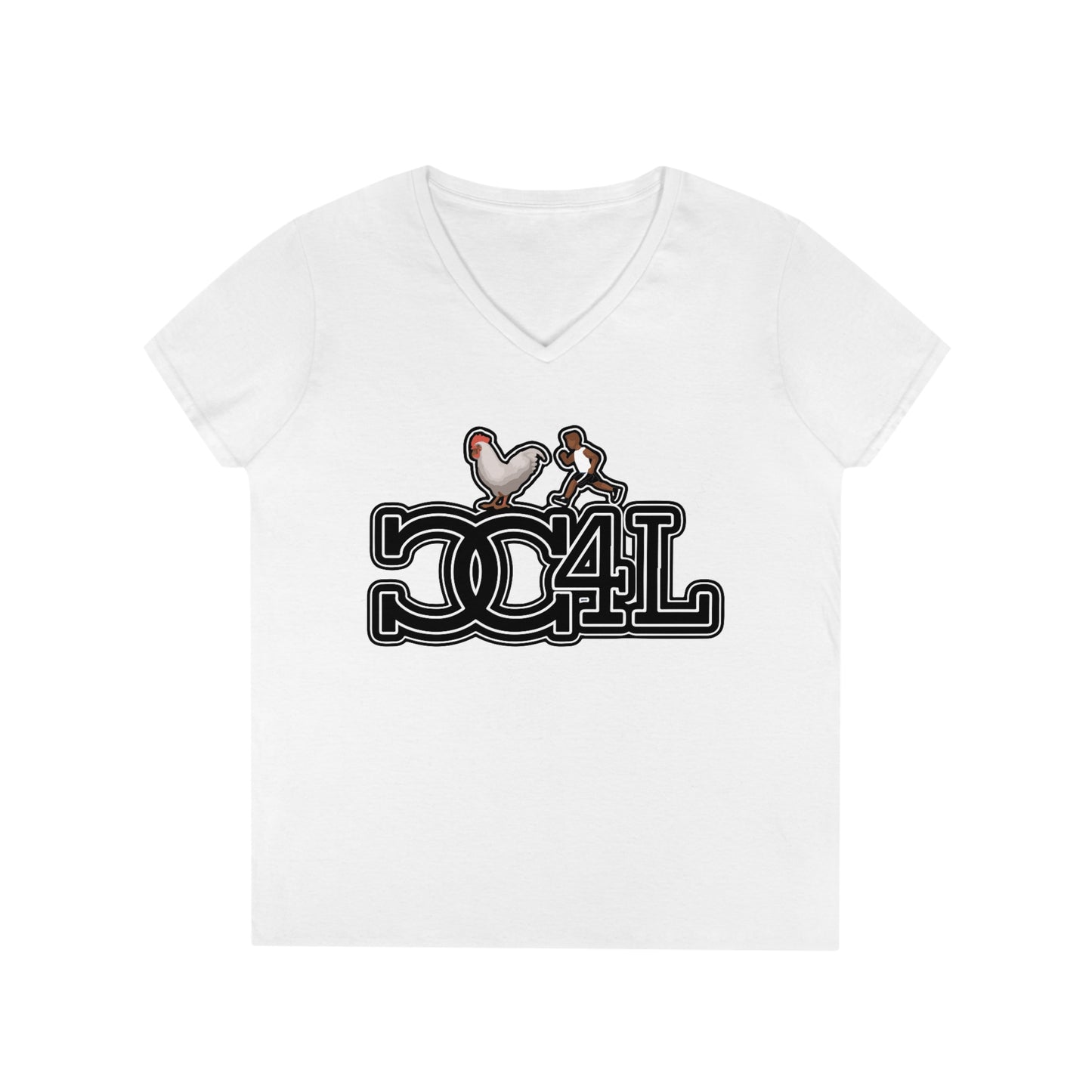 Ladies' CC4L V-Neck T-Shirt