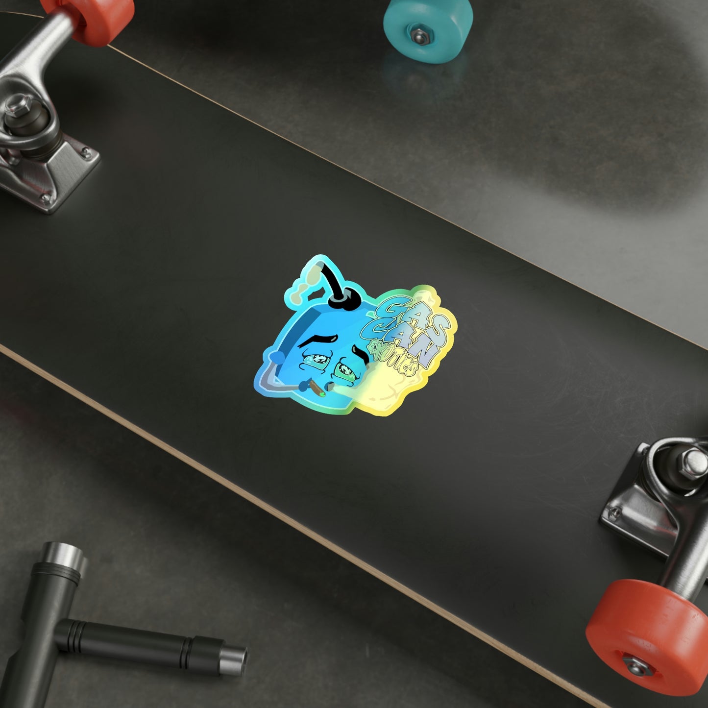 Holographic GCE Die-cut Sticcer