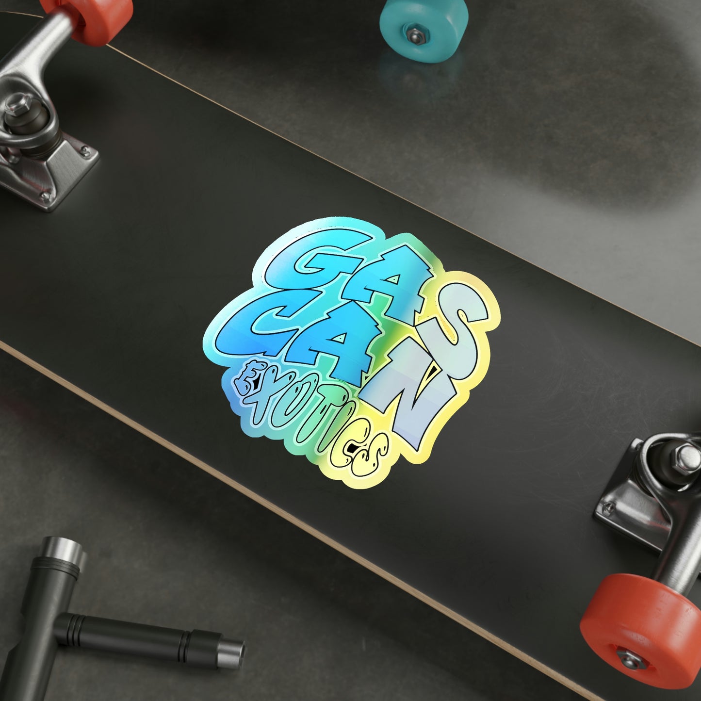Holographic GCE Die-cut Sticcer