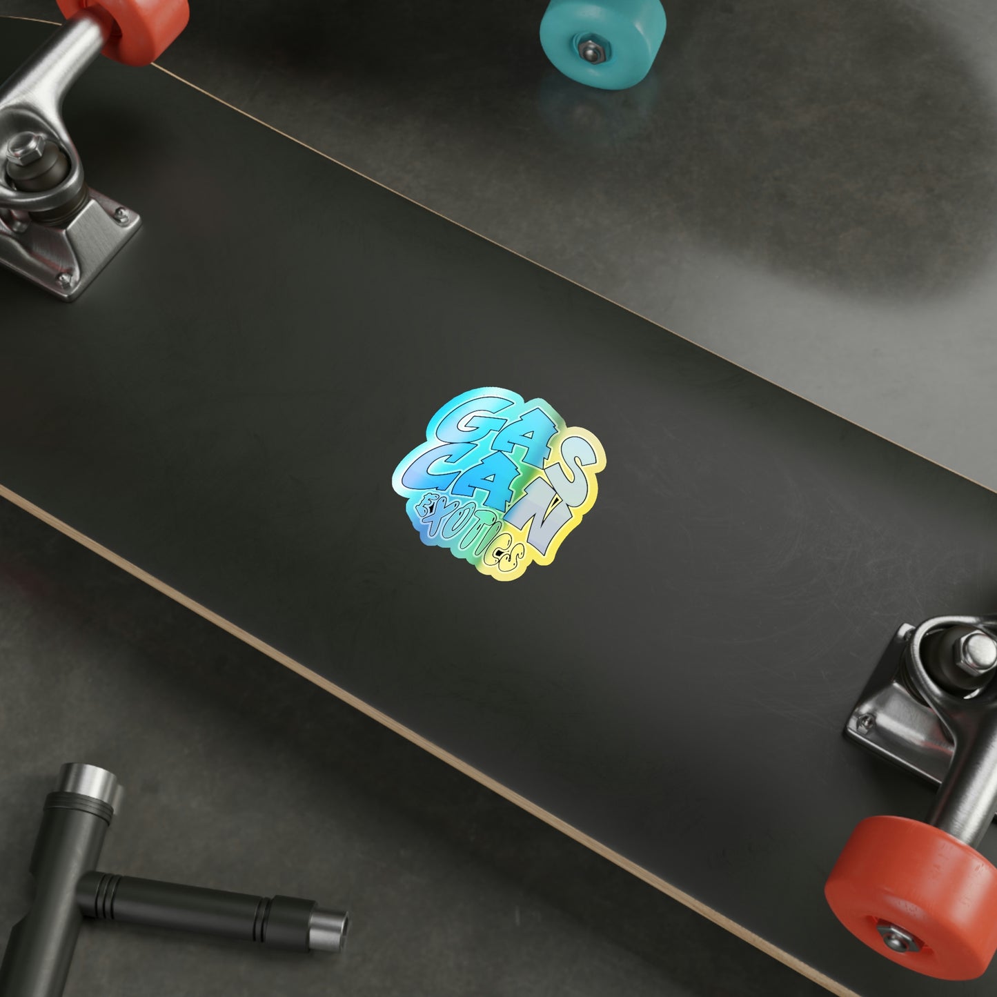 Holographic GCE Die-cut Sticcer