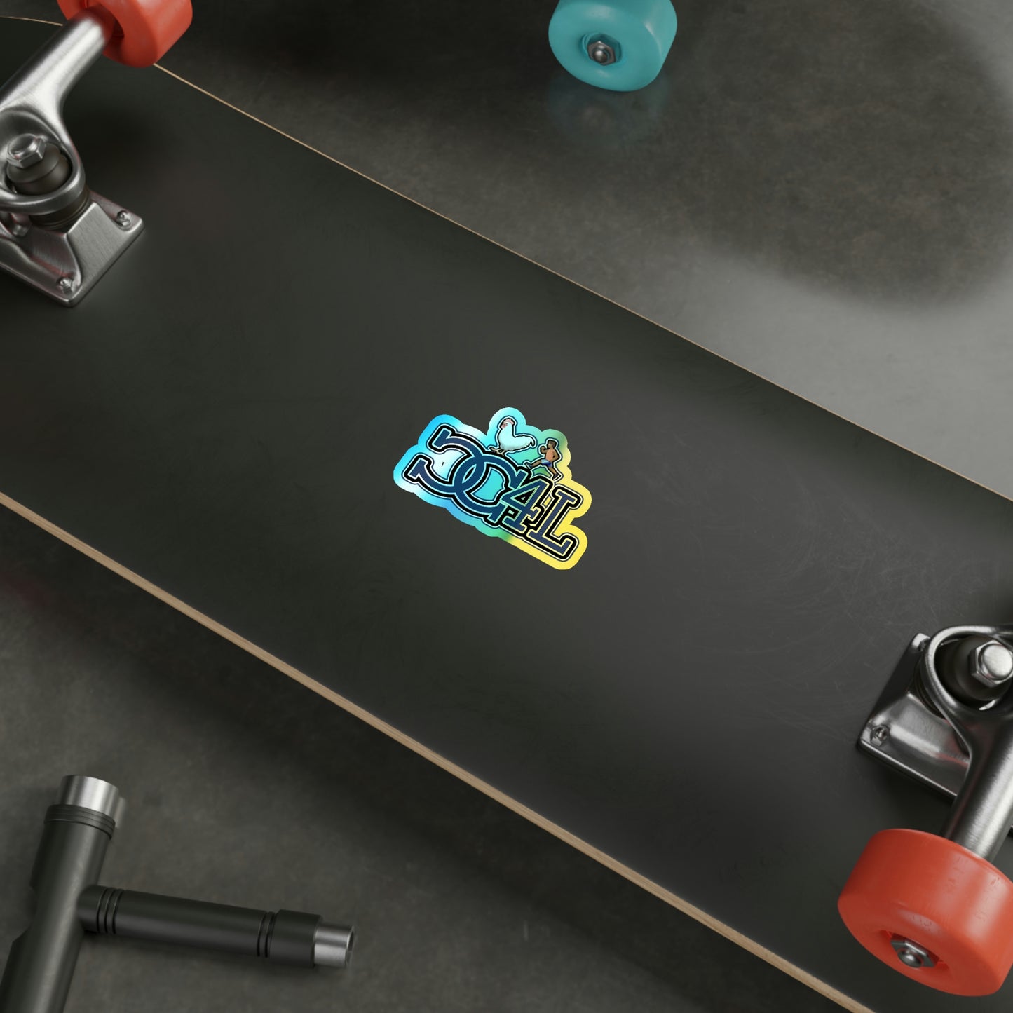 Holographic CC4L Die-cut Sticcers